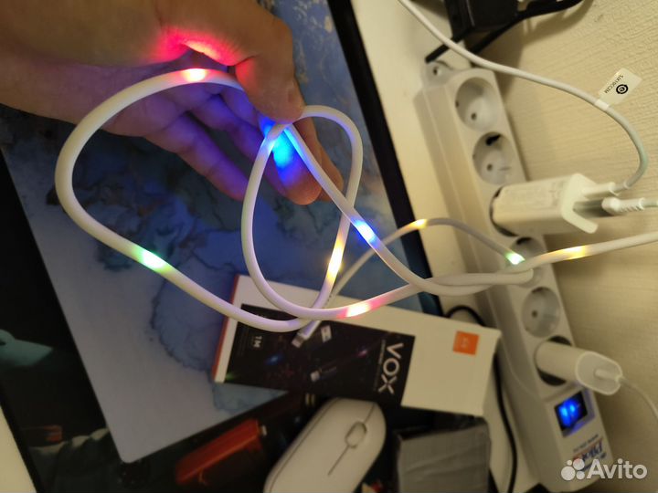 Кабель реагирующей на голос McDodo Lightning - USB