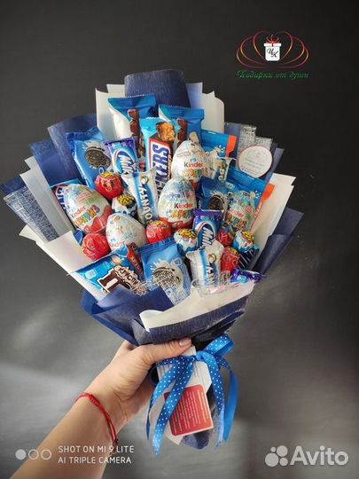 Съедобные букеты из конфет