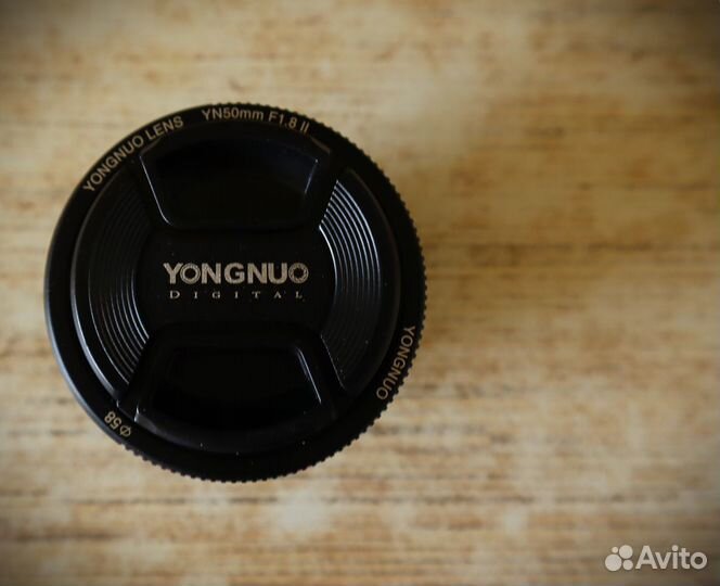 Объектив yongnuo YN50mm F1.8 II