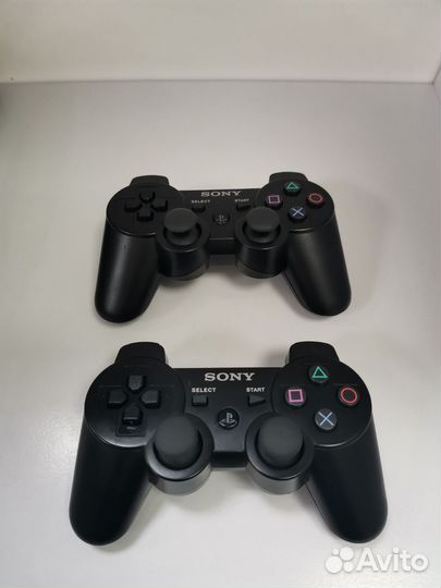 Sony PS3 Slim 320 гб 30 игр 2 Дж