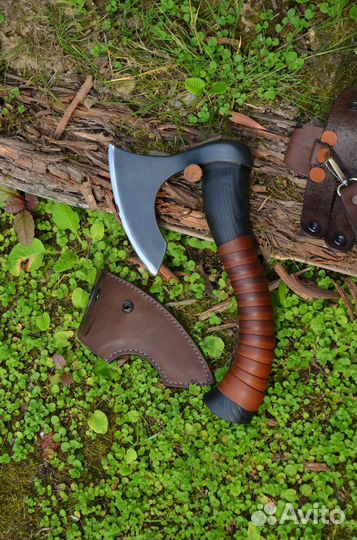 Компактный топор для охотника. Ручная ковка