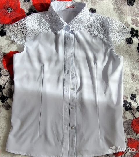 Блузка школьная