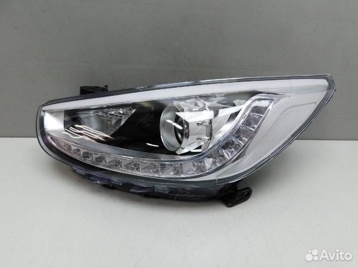 Фара левая Hyundai Solaris