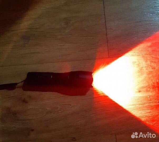 Фонарь тактический (красный свет)