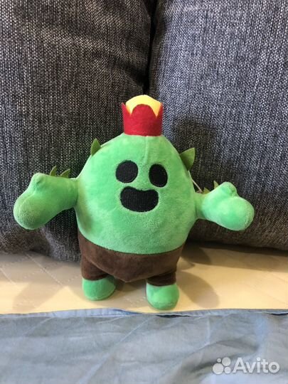 Спайк мягкая игрушка из бравл старс