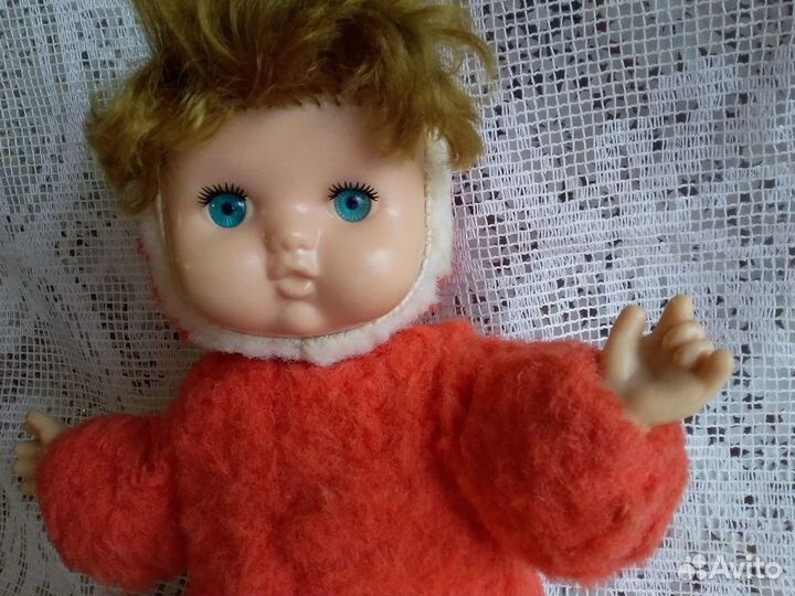 Кукла СССР 41 см и елочка