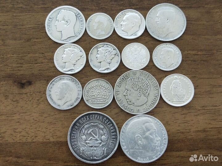 Серебряные монеты