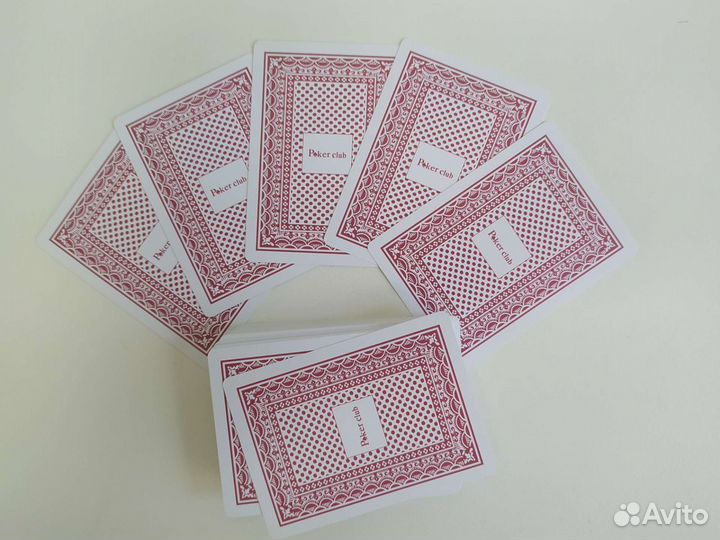 Пластиковые игральные карты 