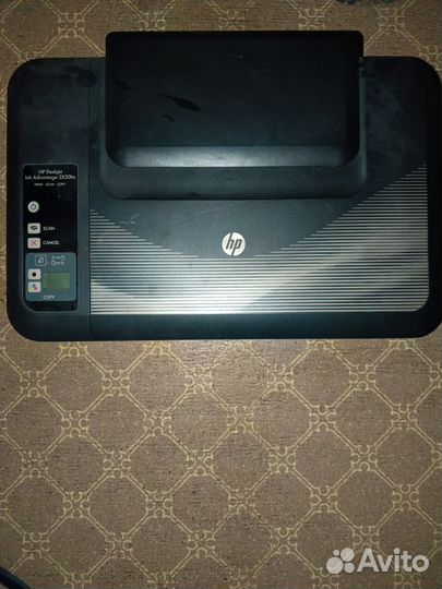 Принтер hp deskjet 2520 без блока питания живой