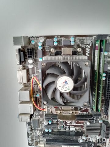 Материнская плата Gigabyte GA-F2A85XM-HD3+ Проц