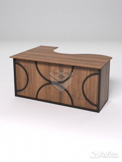 Стол эргономичный офисный сэ-12А (правосторонний)