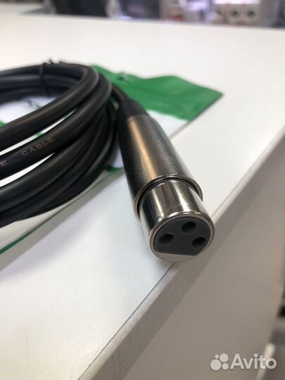 Кабель переходник XLR (f) -Jack 6.3 (m) 1.8 м h255