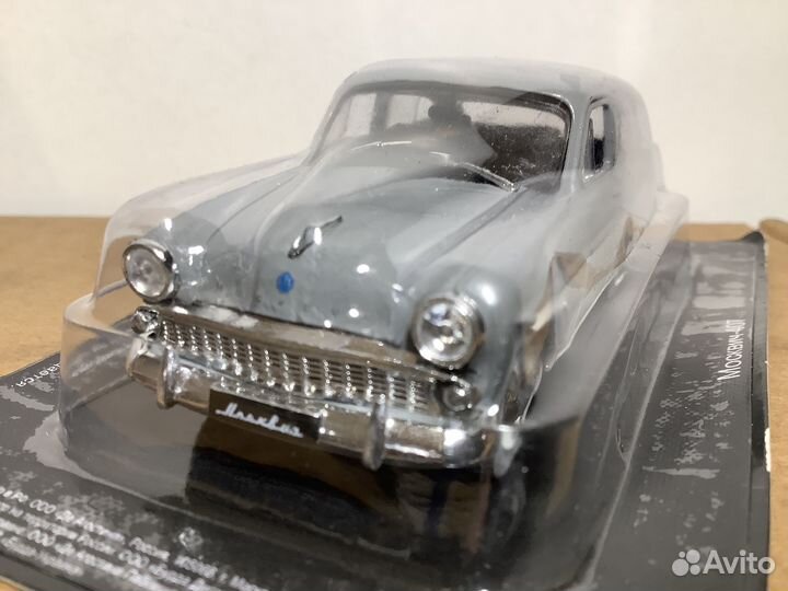 Модель автомобиля Москвич-407 1:43 деа