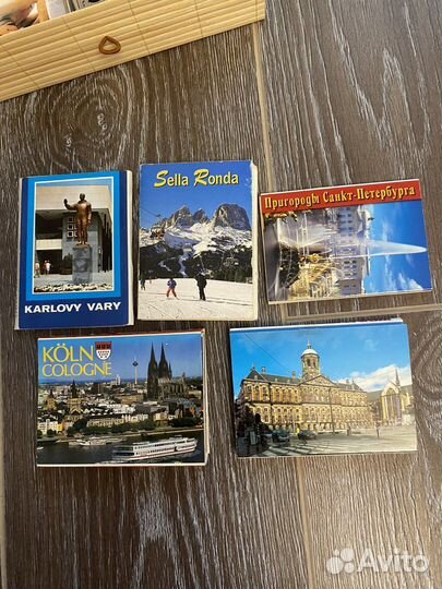 Коллекционные наборы открыток СССР