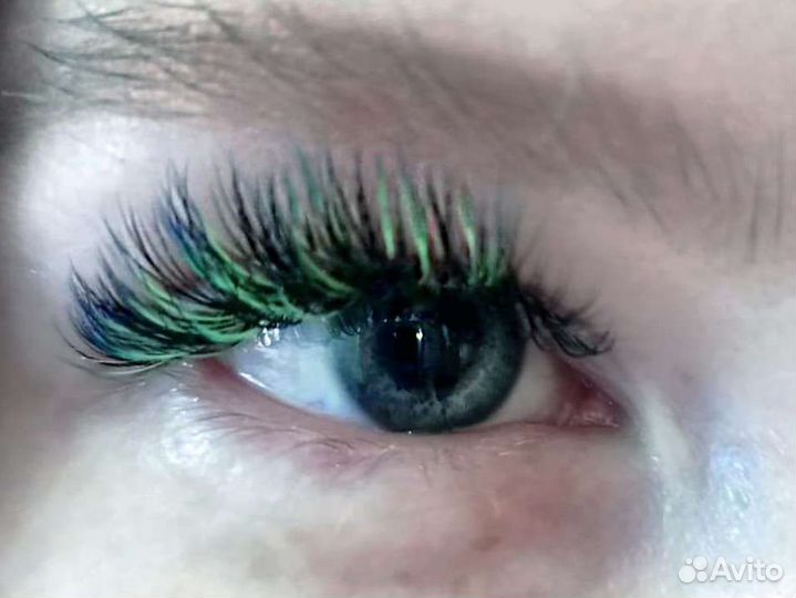 Наращивание ресниц на дому