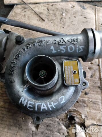 Турбина рено меган-2. Дизель 1.5