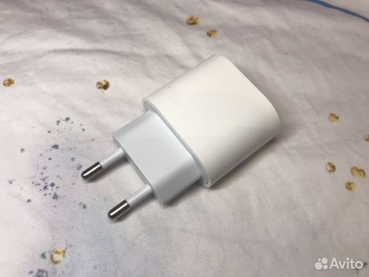 Блок питания apple 20w оригинал зарядка на iPhone