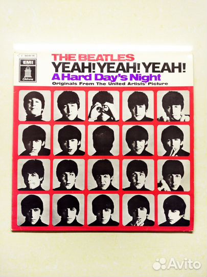 NM 1972 The Beatles A Hard Day's Night LP Germany