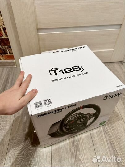 Руль thrustmaster t128 для xbox, на гарантии