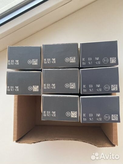 Линзы контактные