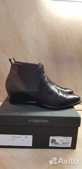 40р ботинки Tj collection кожа женские