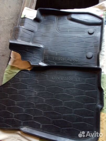 Коврики в салон рено дастер, ниссан террано