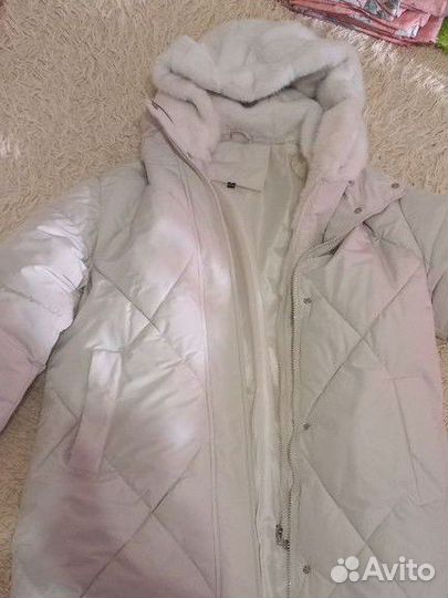 Пуховик женский 46 48 размер бу