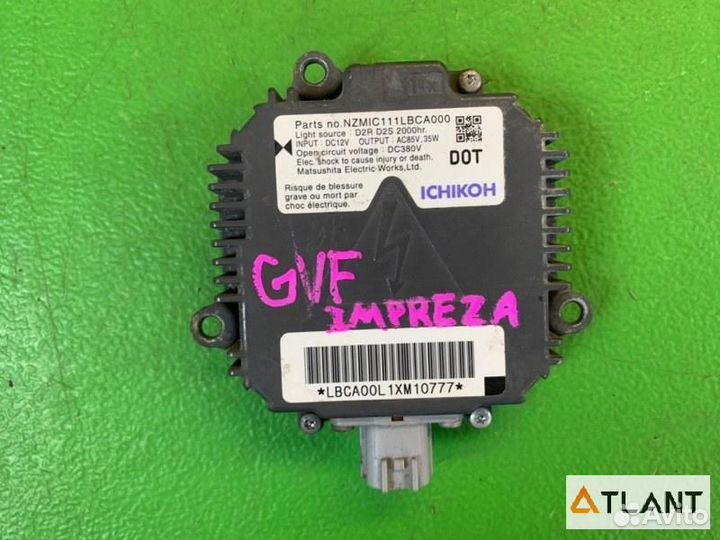 Блок ксенона subaru impreza