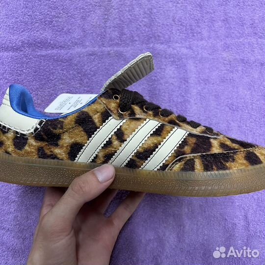 Adidas wales bonner samba pony Leopard