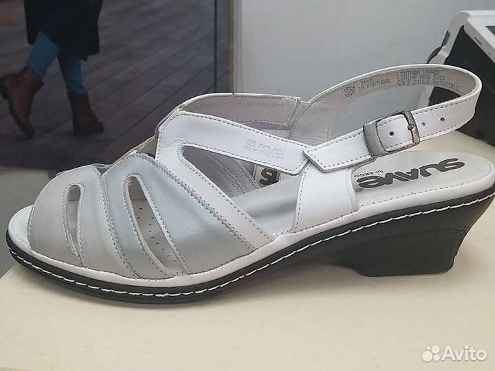Босоножки женские suave новые нат кожа 40р