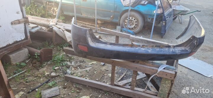 Задний бампер priora универсал