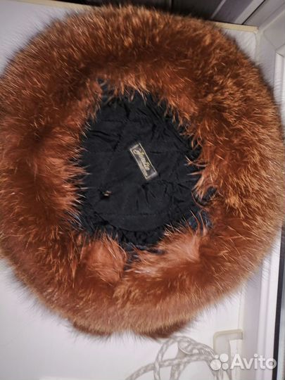 Шапка женская из песца