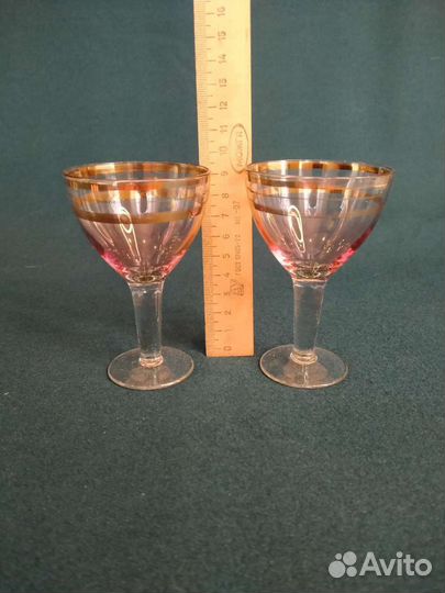 Рюмки цветное стекло