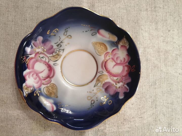 Блюдца разные: Гарднер, Лфз, Довбыш. фарфор