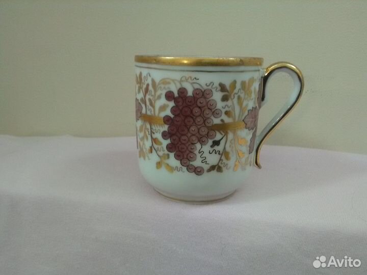 Пасхальное Яйцо Александр III фарфор Кузнецова Ифз