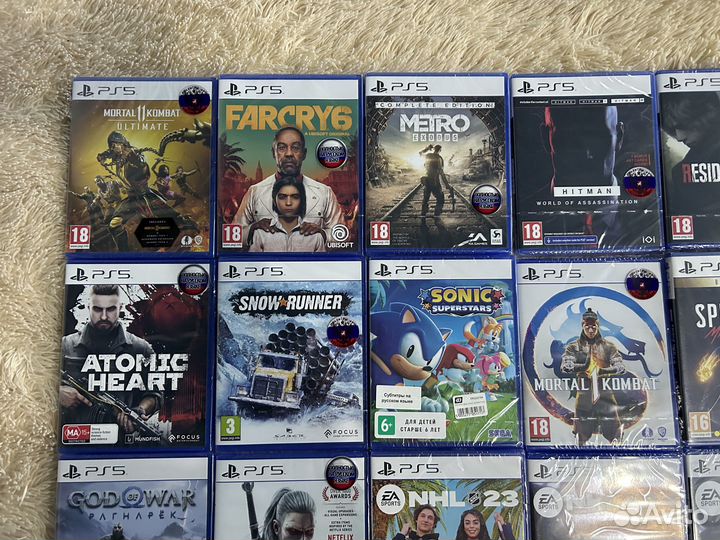 Игры на дисках для ps5. Новые