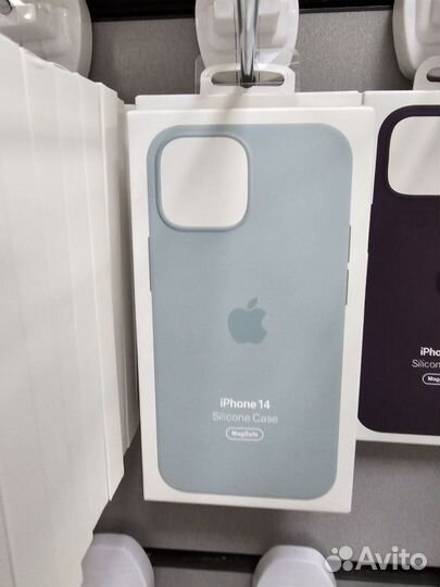 Силиконовый чехол magsafe iPhone 13, 14, 15, pro