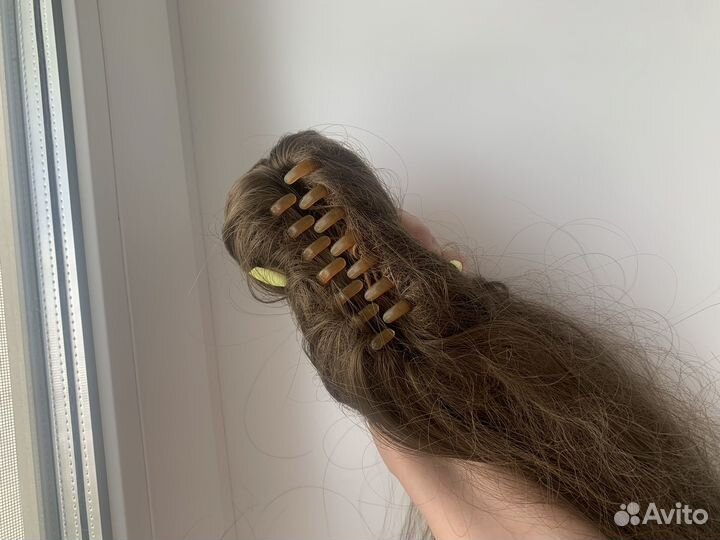 Накладной хвост на заколке