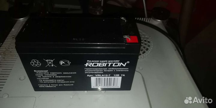 Аккумуляторная батарея Robiton 7A12V