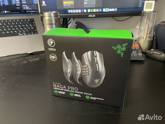 Razer Naga Pro Компьютерная мышь беспроводная