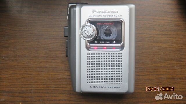 Кассетный плеер диктофон panasonic RQ-L11и L30