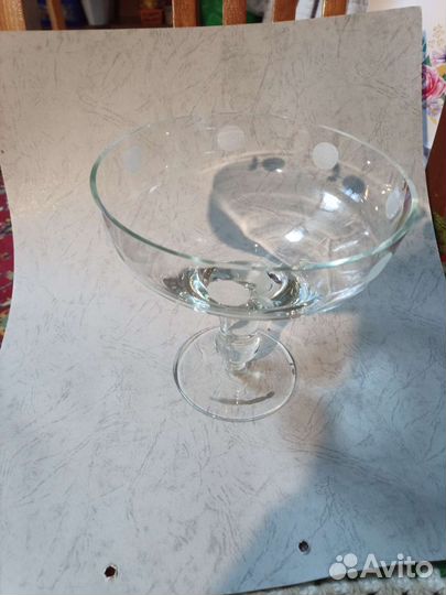 Ваза для фруктов (конфет ) на ножке СССР