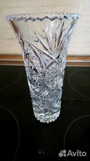 Копилка керамика и 2 хрустальные вазы