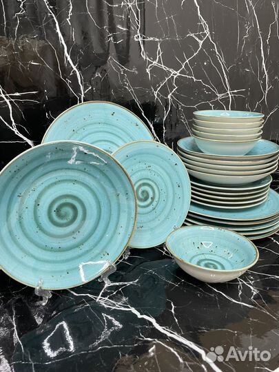 Столовый сервиз на 6 персон 24 предмета Фарфор