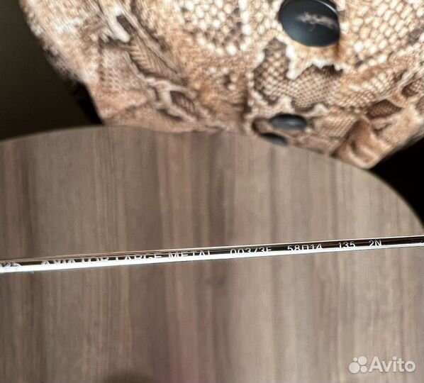 Очки Ray ban aviator