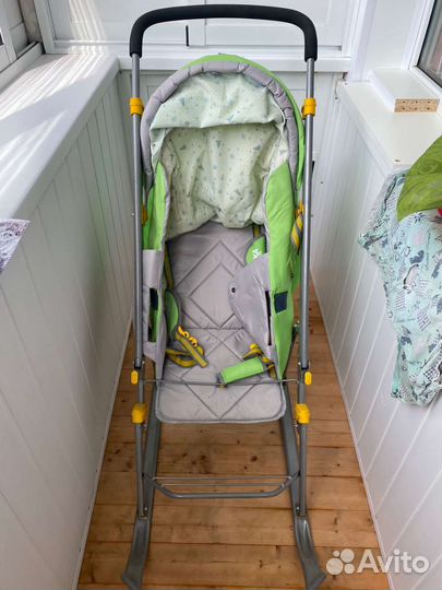 Коляска санки