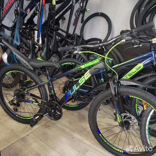 Велосипед горный 24 дюйма дисковый