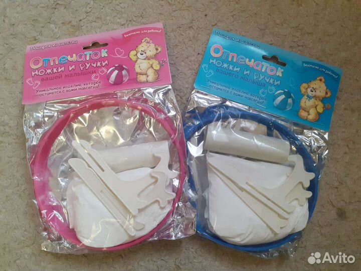 Слепки ручек и ножек