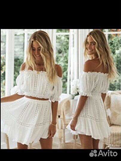 Пляжный летний женский костюм