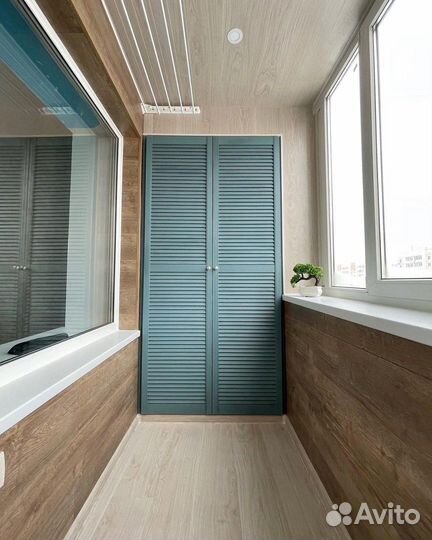 Утепление и отделка балконов и лоджий под ключ